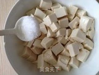 蒜香肉末烧豆腐的做法步骤：3