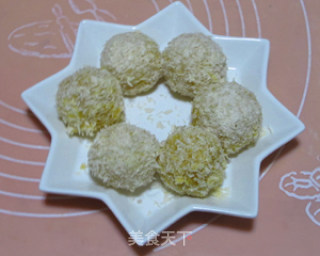 炸芝士荔枝球的做法步骤：6