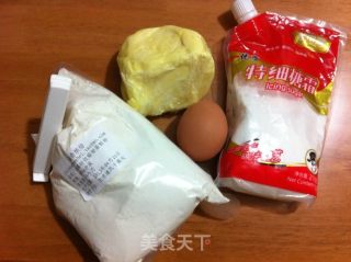 黄油曲奇的做法步骤：1