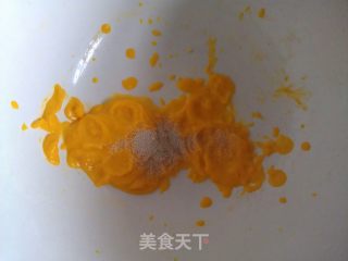 可爱版双色南瓜卷的做法步骤：3