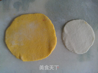 可爱版双色南瓜卷的做法步骤：14