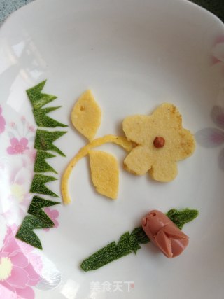 春田花花兔~~玉米白面饼的做法步骤：6