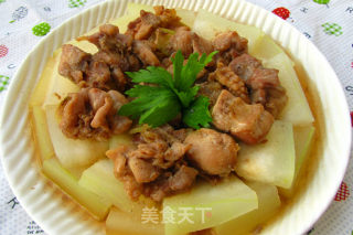 冬瓜蒸鸡的做法步骤：7