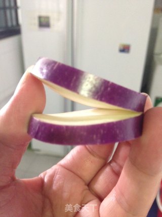 炸茄盒的做法步骤：3