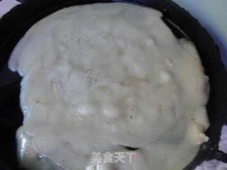 香菜鸡蛋饼的做法步骤：3