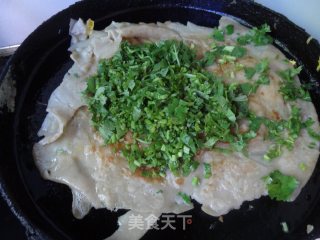 香菜鸡蛋饼的做法步骤：6
