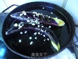 香煎茄子的做法步骤：5