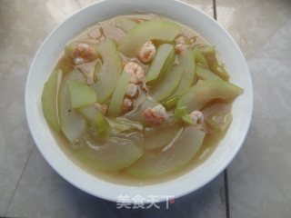冬瓜虾仁汤的做法步骤：10
