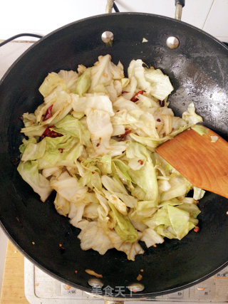 手撕包菜的做法步骤：7