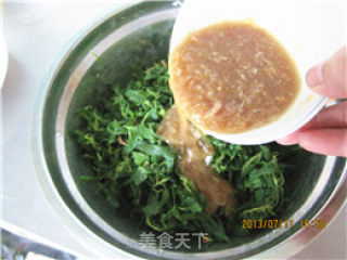 凉拌扫帚菜的做法步骤：7