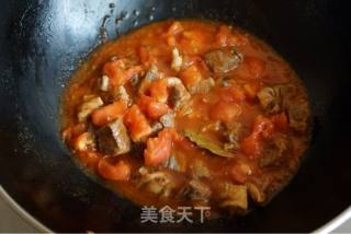 番茄牛腩的做法步骤：9