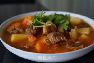 番茄牛腩的做法步骤：14