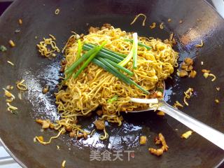 烤肉酱炒面的做法步骤：11