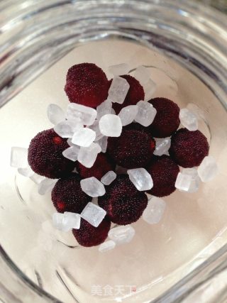 一抹胭脂杨梅酒的做法步骤：3