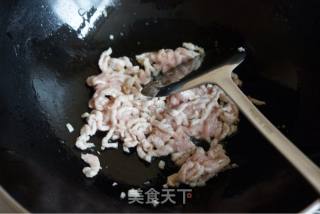 茭白小炒肉的做法步骤：5