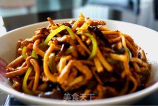 茭白小炒肉的做法步骤：12