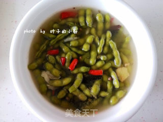 五香毛豆的做法步骤：6