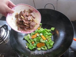 爆炒猪肝片的做法步骤：7