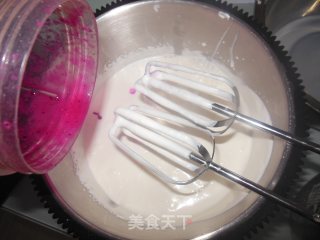 火龙果冰淇淋——惊艳的冰品的做法步骤：7