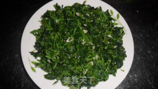 蒜茸拌野苋菜的做法步骤：5