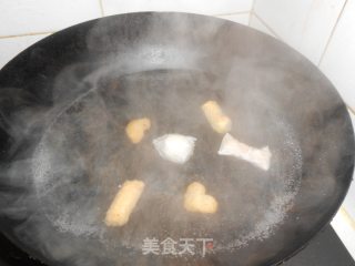 鱼丸火腿馄饨面的做法步骤：6