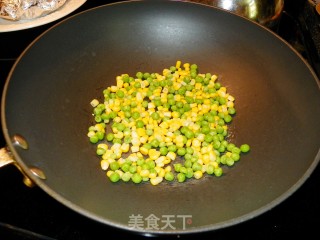 玉米牛肉饼的做法步骤：2