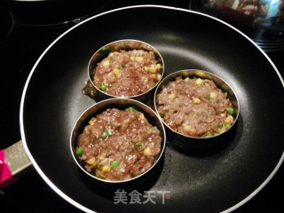玉米牛肉饼的做法步骤：4