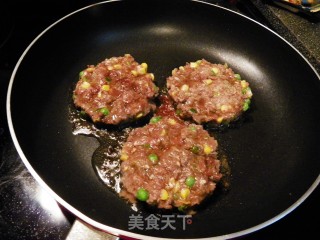 玉米牛肉饼的做法步骤：5