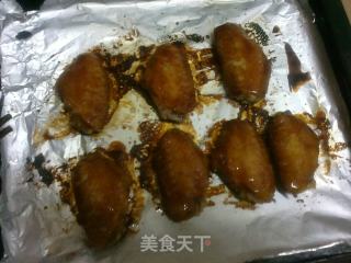 排骨、鸡肉合一家——排骨酱烤翅的做法步骤：4