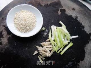 芝麻肉片的做法步骤：3
