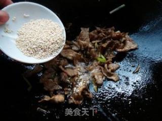 芝麻肉片的做法步骤：7