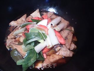 葱香豆豉冻豆腐的做法步骤：6