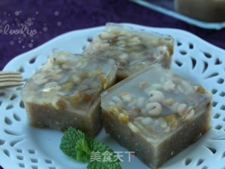 薏米绿豆冰糕的做法步骤：9