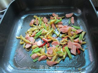 火腿榨菜丝的做法步骤：6