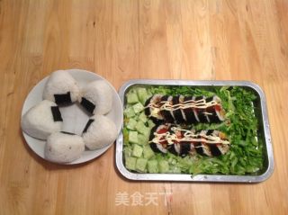 日本寿司+饭团的做法步骤：8