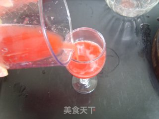 西瓜汁的做法步骤：5