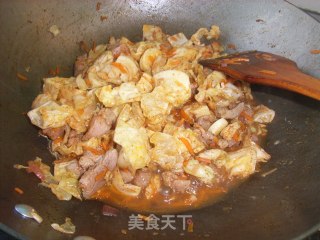 猪肉炖白菜的做法步骤：6