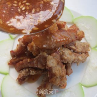 糖醋里脊的做法步骤：13