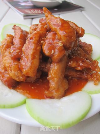 糖醋里脊的做法步骤：14