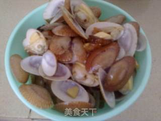 炒花甲的做法步骤：3