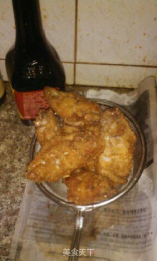 香酥炸鸡翅的做法步骤：3