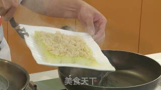 瑶柱扒冬瓜的做法步骤：3