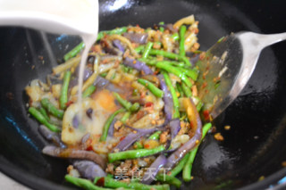 茄子烧豆角的做法步骤：11