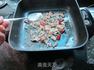 蒜苔炒瘦肉的做法步骤：4