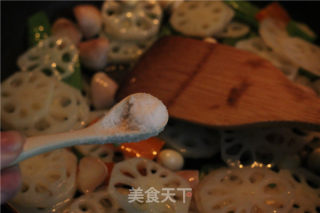 荷塘小炒的做法步骤：6