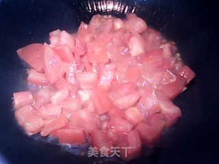 番茄菜花的做法步骤：7