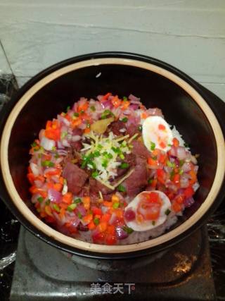 煲仔饭的做法步骤：8