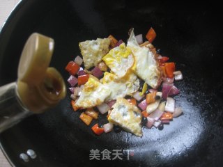 小炒荷包蛋的做法步骤：5
