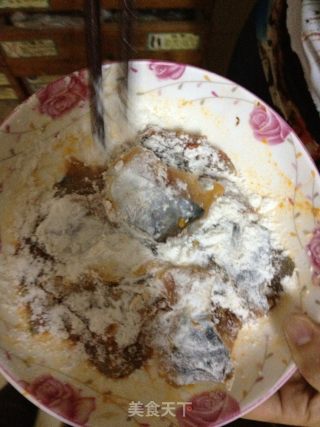 椒盐马鲛鱼的做法步骤：3