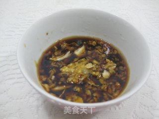 茄子佐蒜汁的做法步骤：3